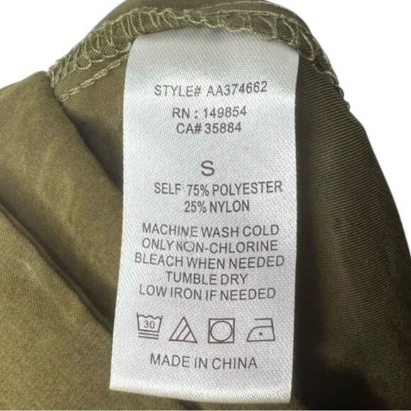 🔸BUNDLE ONLY🔸|EUC| SADIE & SAGE High Rise Tie Waist Paper Bag Pants - Picture 6 of 6